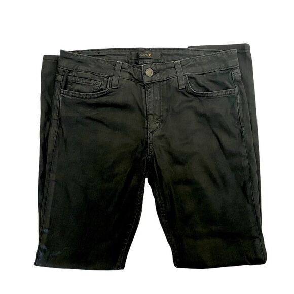Joe’s Jeans “The Skinny” Coated Skinny Ankle Jeans Black Women’s US Size 28 - Picture 9 of 11